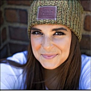 NWOT camo Love Your Melon beanie